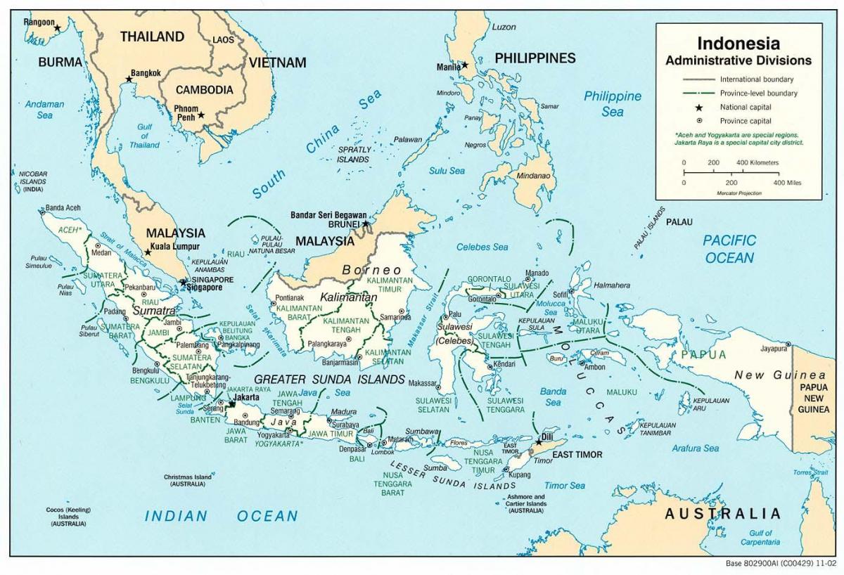 Jakarta Endonezya dünya haritası