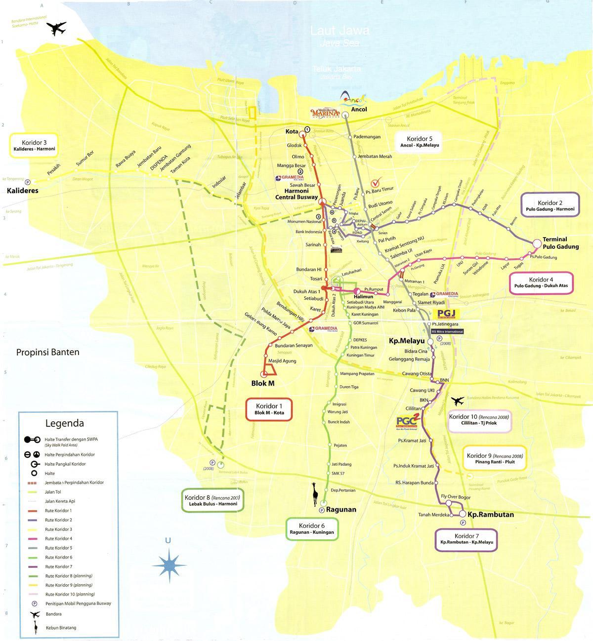 harita ancol Jakarta haritası 