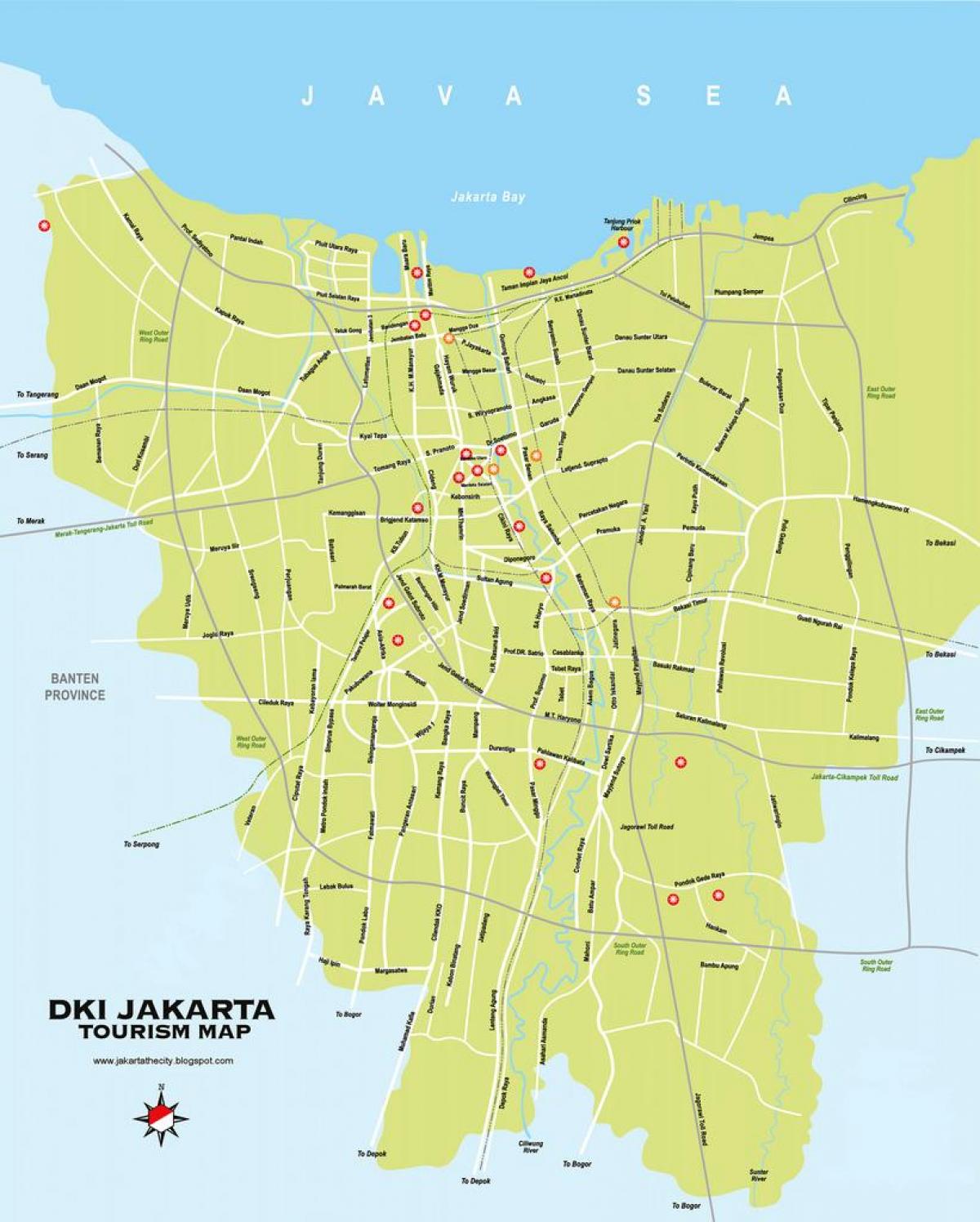 harmoni Jakarta haritası 
