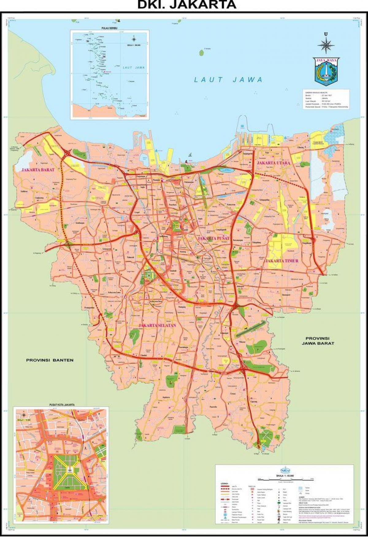 Jakarta old town haritası 