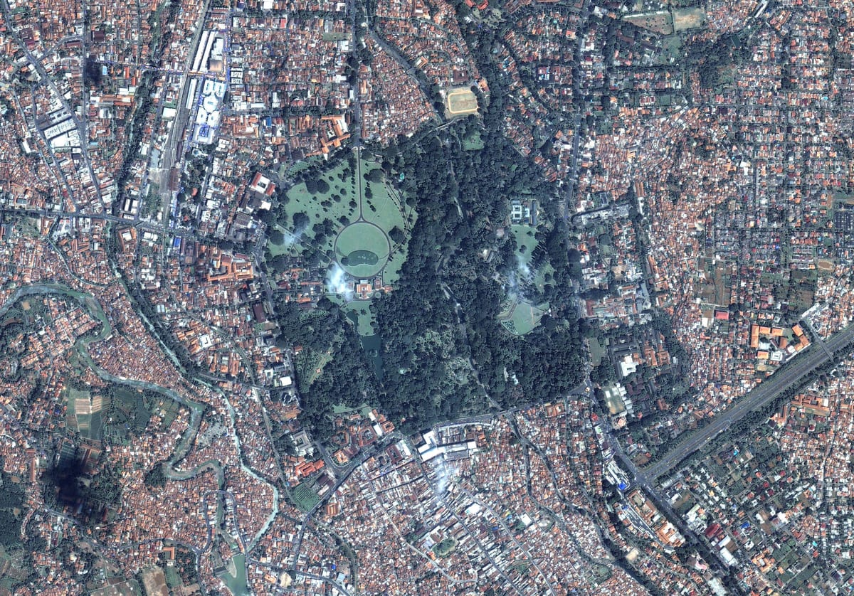 Jakarta uydu haritası