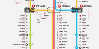 Banliyö hattı Jakarta göster