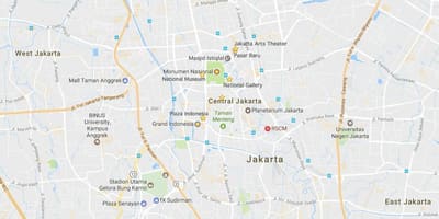 Fiş Jakarta haritası 