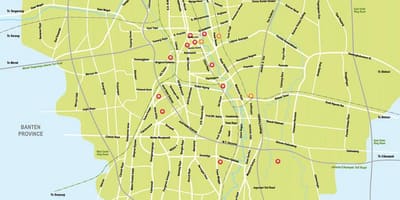 Harmoni Jakarta haritası 