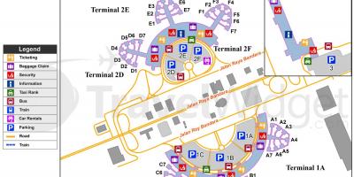 Soekarno hatta havaalanı terminal göster