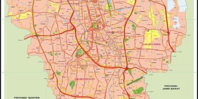 Jakarta old town haritası 