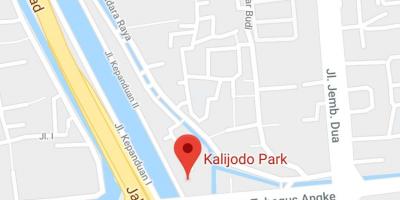 Kalijodo Jakarta haritası 