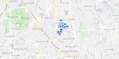 Kuningan Jakarta haritası 