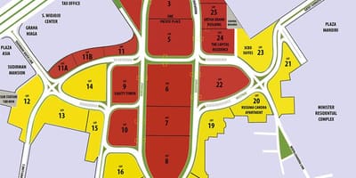 Scbd, Jakarta haritası 